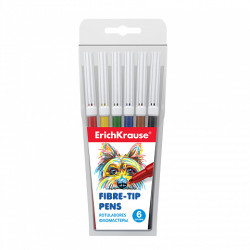 ***Flomāsteri Erich Krause BTS, 6 krāsas
