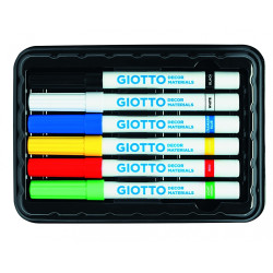 Маркеры Fila Giotto Decor Classic 6 цветов