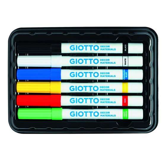 Маркеры Fila Giotto Decor Classic 6 цветов