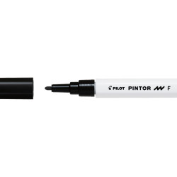 Dekoratīvais marķieris Pilot Pintor 1mm, konisks, Black