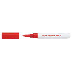 Dekoratīvais marķieris Pilot Pintor 1mm, konisks, Red