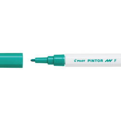 Dekoratīvais marķieris Pilot Pintor 1mm, konisks, Green