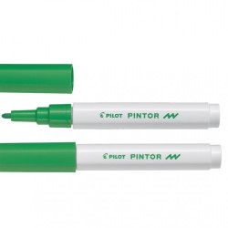 Маркер Pentel Кисть тонкий светлый зеленый универсальный