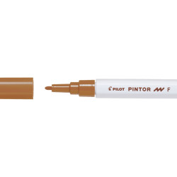 Маркер-краска Pilot "Pintor Fine", Brown, Multi-Surface