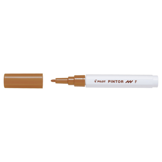 Dekoratīvais marķieris Pilot Pintor 1mm, konisks, Brown