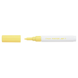 Dekoratīvais marķieris Pilot Pintor 1mm, konisks, Yellow