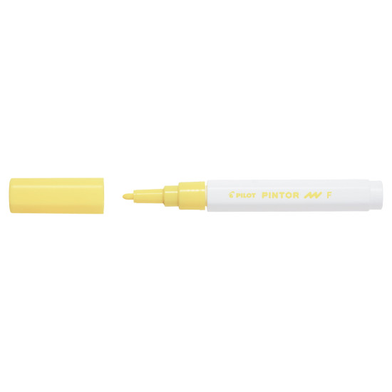 Dekoratīvais marķieris Pilot Pintor 1mm, konisks, Yellow