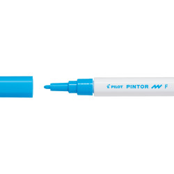 Dekoratīvais marķieris Pilot Pintor 1mm, konisks, Light blue