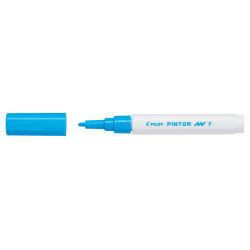 Dekoratīvais marķieris Pilot Pintor 1mm, konisks, Light blue