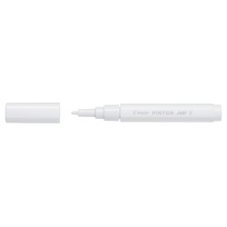 Dekoratīvais marķieris Pilot Pintor 1mm, konisks, White