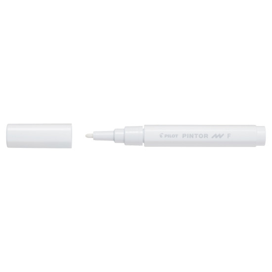 Dekoratīvais marķieris Pilot Pintor 1mm, konisks, White