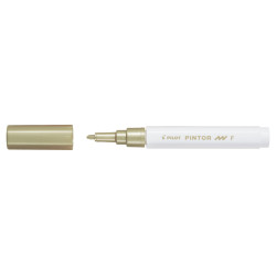 Dekoratīvais marķieris Pilot Pintor 1mm, konisks, Gold