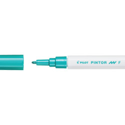 Dekoratīvais marķieris Pilot Pintor 1mm, konisks, Metallic green