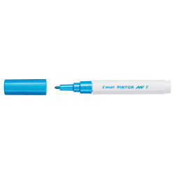 Dekoratīvais marķieris Pilot Pintor 1mm, konisks, Metallic blue