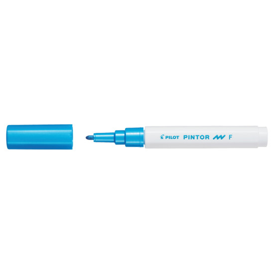 Dekoratīvais marķieris Pilot Pintor 1mm, konisks, Metallic blue