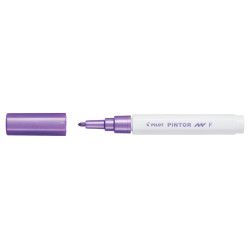 Dekoratīvais marķieris Pilot Pintor 1mm, konisks, Metallic purple