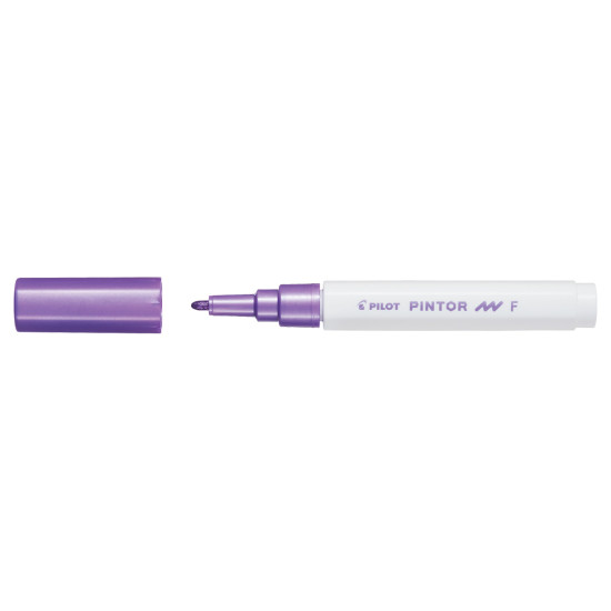 Dekoratīvais marķieris Pilot Pintor 1mm, konisks, Metallic purple