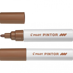 Маркер Pilot Pintor Medium Brown Универсальный