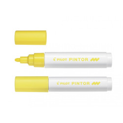 Dekoratīvais marķieris Pilot Pintor 1,4mm, konisks, Yellow