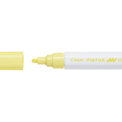 Dekoratīvais marķieris Pilot Pintor 1.4mm, konisks, Pastel yelow