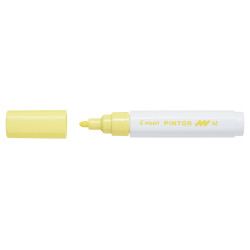Dekoratīvais marķieris Pilot Pintor 1.4mm, konisks, Pastel yelow