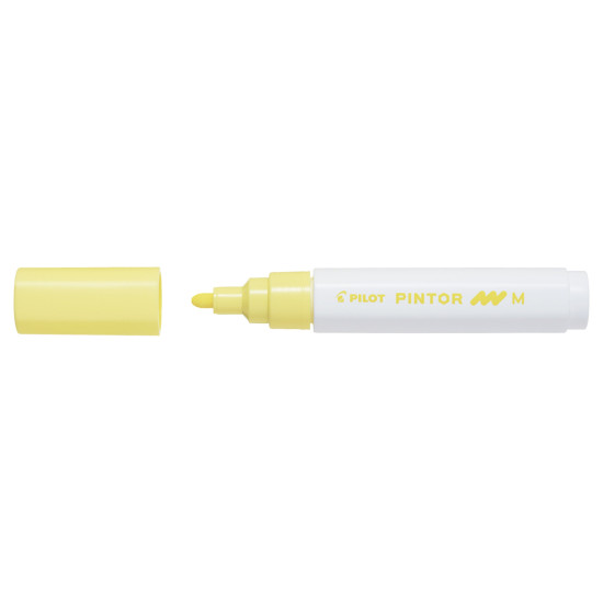 Dekoratīvais marķieris Pilot Pintor 1.4mm, konisks, Pastel yelow