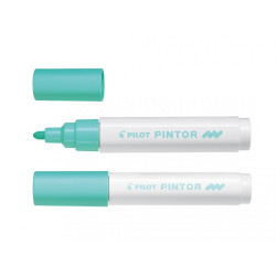 Dekoratīvais marķieris Pilot Pintor 1.4mm, konisks, Pastel green