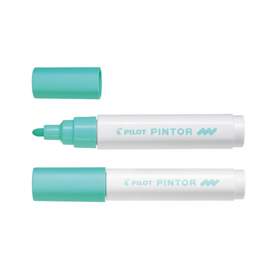 Dekoratīvais marķieris Pilot Pintor 1.4mm, konisks, Pastel green