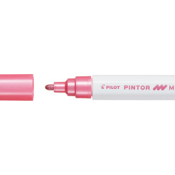Dekoratīvais marķieris Pilot Pintor 1.4mm, konisks, Metallic pink