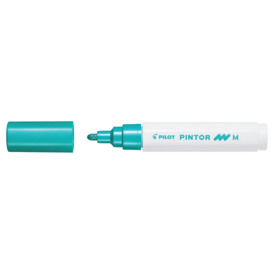 Dekoratīvais marķieris Pilot Pintor 1.4mm, konisks, Metallic green
