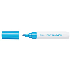 Dekoratīvais marķieris Pilot Pintor 1.4mm, konisks, Metallic blue