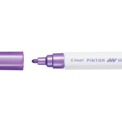 Dekoratīvais marķieris Pilot Pintor 1.4mm, konisks, Metallic violet