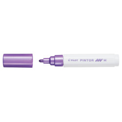Dekoratīvais marķieris Pilot Pintor 1.4mm, konisks, Metallic violet
