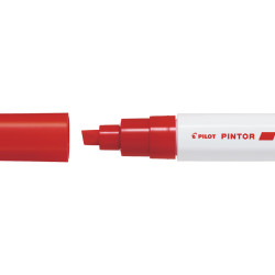 Dekoratīvais marķieris Pilot Pintor 8mm, sarkans
