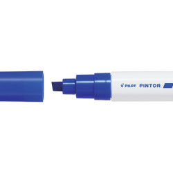 Dekoratīvais marķieris Pilot Pintor 8mm, nošķelts, Blue