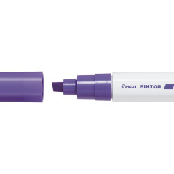 Dekoratīvais marķieris Pilot Pintor 8mm, nošķelts, Purple