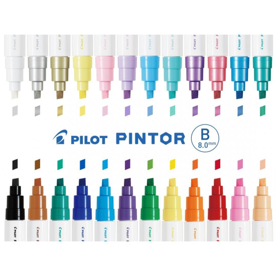 Маркер Pilot Pintor 8мм сиреневый
