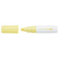Dekoratīvais marķieris Pilot Pintor 8mm, nošķelts, Pastel yellow