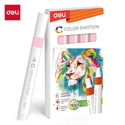 Akrila marķieris Deli, Baby pink
