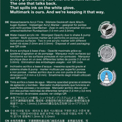 Akrüülmarkerid Faber-Castell Multimark 4-värvi klassikalised