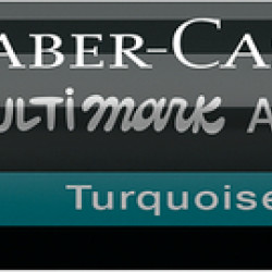 Akrila marķieris Faber-Castell Multimark SP, 1-3mm, konisks, divpusējs, 313