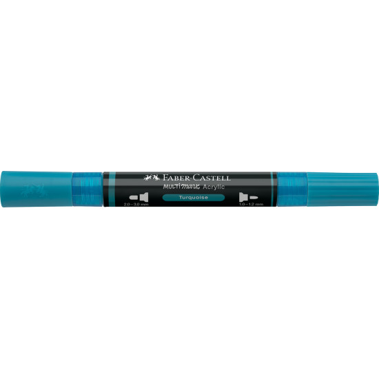 Akrila marķieris Faber-Castell Multimark SP, 1-3mm, konisks, divpusējs, 313