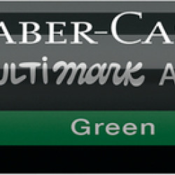 Akrila marķieris Faber-Castell Multimark SP, 1-3mm, konisks, divpusējs, 316