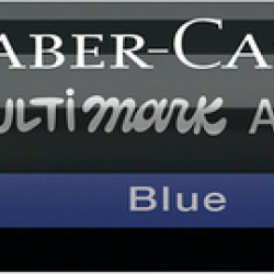 Akrila marķieris Faber-Castell Multimark SP, 1-3mm, konisks, divpusējs, 120