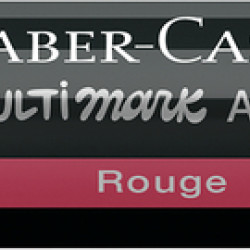 Akrila marķieris Faber-Castell Multimark SP, 1-3mm, konisks, divpusējs, 124