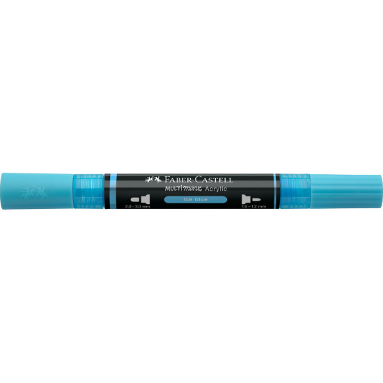 Akrila marķieris Faber-Castell Multimark SP, 1-3mm, konisks, divpusējs, 148