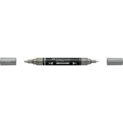 Akrila marķieris Faber-Castell Multimark SP, 1-3mm, konisks, divpusējs, 251