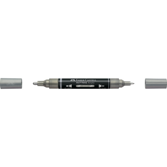 Akrila marķieris Faber-Castell Multimark SP, 1-3mm, konisks, divpusējs, 251