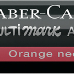 Akrila marķieris Faber-Castell Multimark SP, 1-3mm, konisks, divpusējs, 255