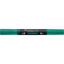 Akrila marķieris Faber-Castell Multimark SP, 1-3mm, konisks, divpusējs, 358